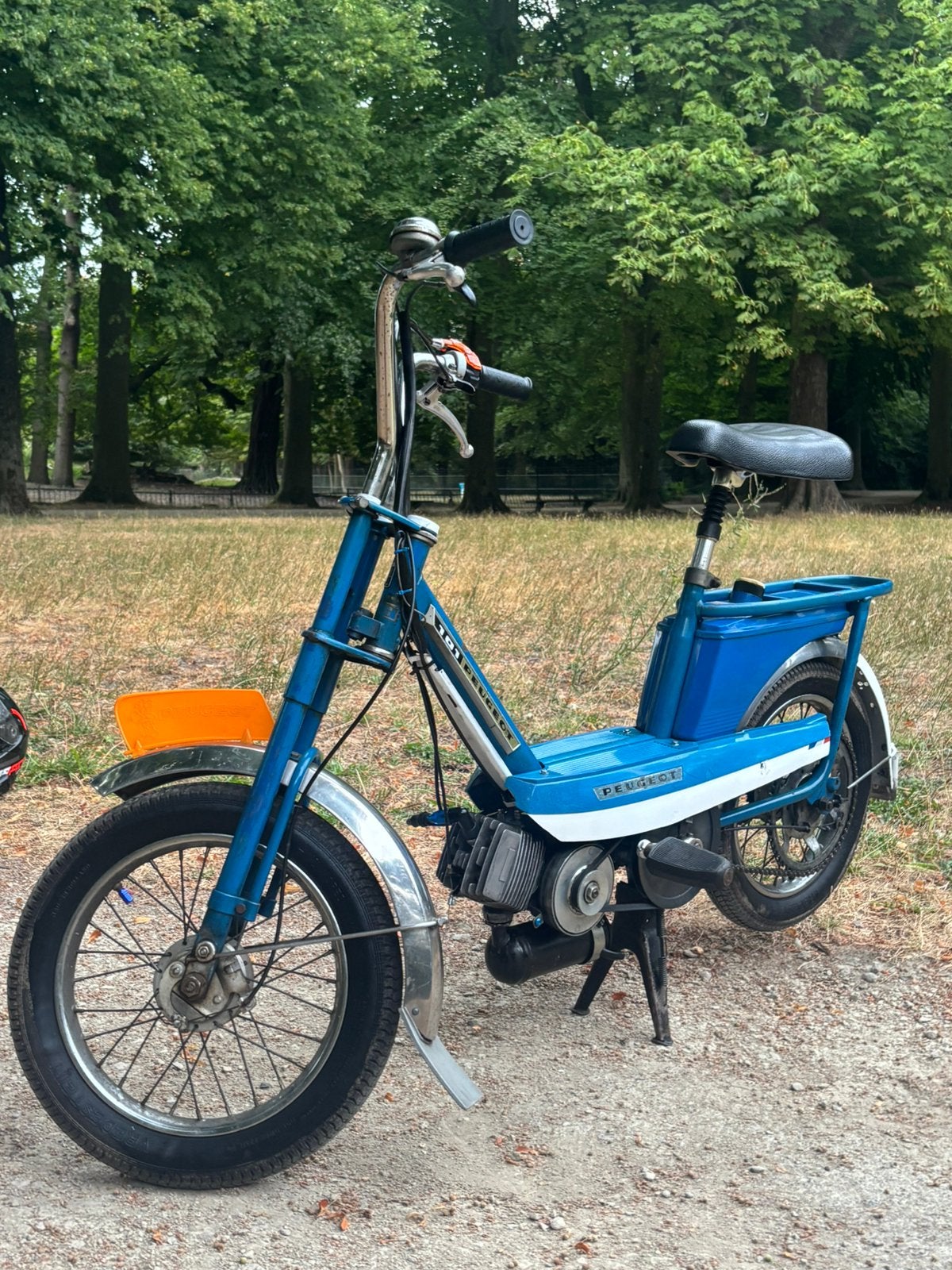 Klassieke brommer, peugeot 101 oldtimer, Ophalen, Gebruikt, Overige modellen, Maximaal 25 km/u