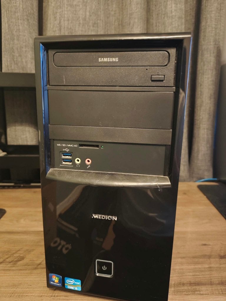 Medion MS7728 Pre-built PC, Computers en Software, Desktop Pc's, Medion, Ophalen of Verzenden, Zo goed als nieuw, SSD