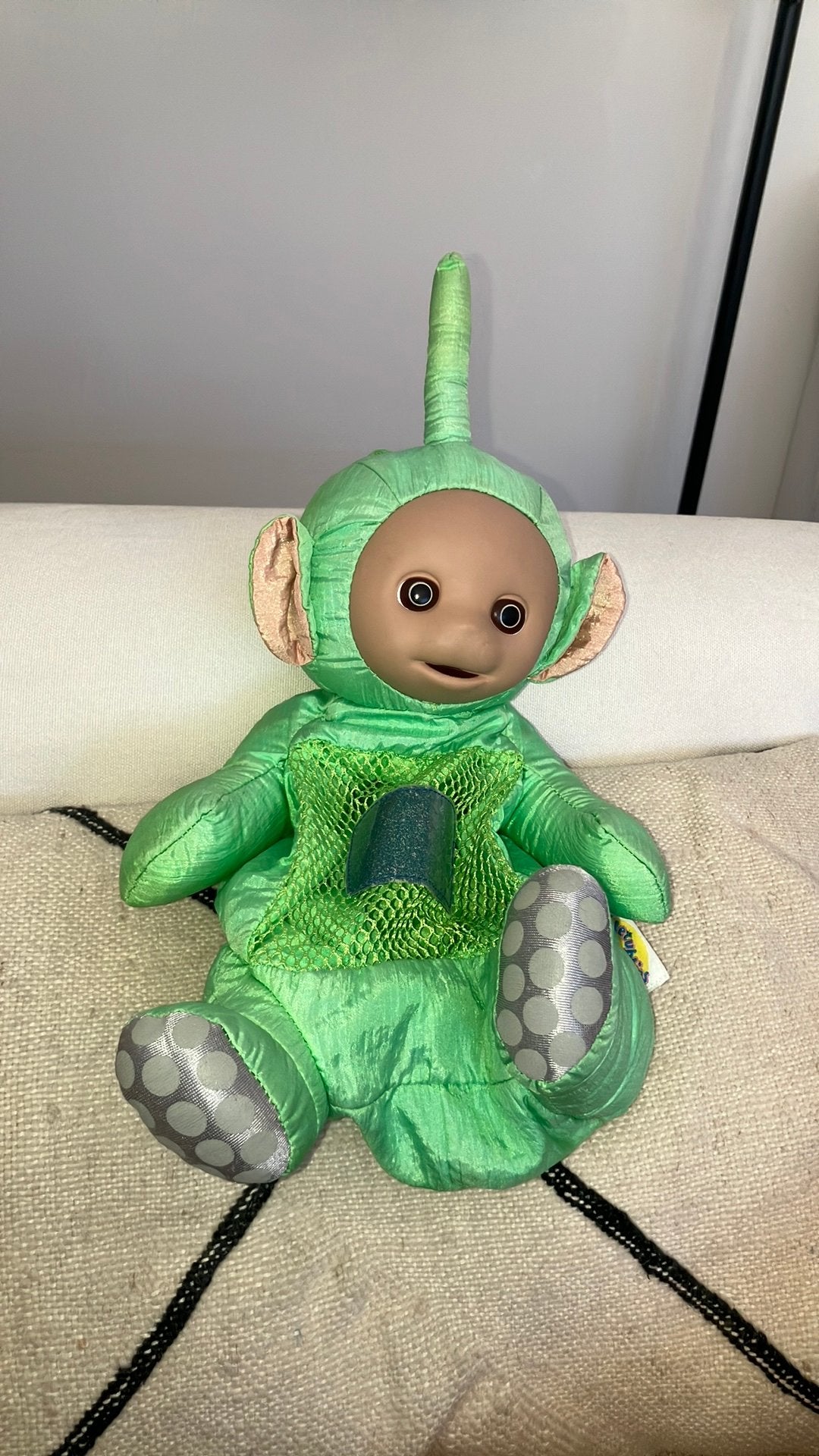 Teletubbies dipsy, Ophalen of Verzenden, Zo goed als nieuw, Groen, Overige typen