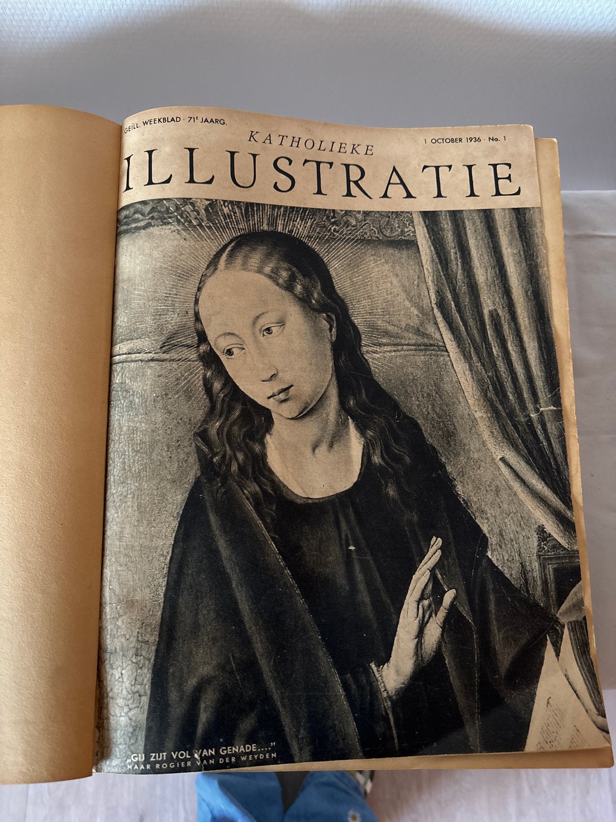 Katholieke Illustratie - Jaargang 1936, Ophalen of Verzenden, Gelezen, Overige typen