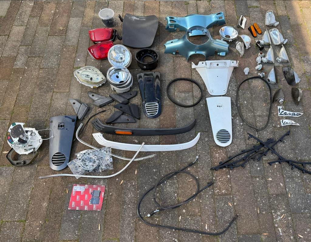 Vespa Scooter Onderdelen - Diverse Gebruikte Items, Ophalen of Verzenden, Gebruikt, Piaggio