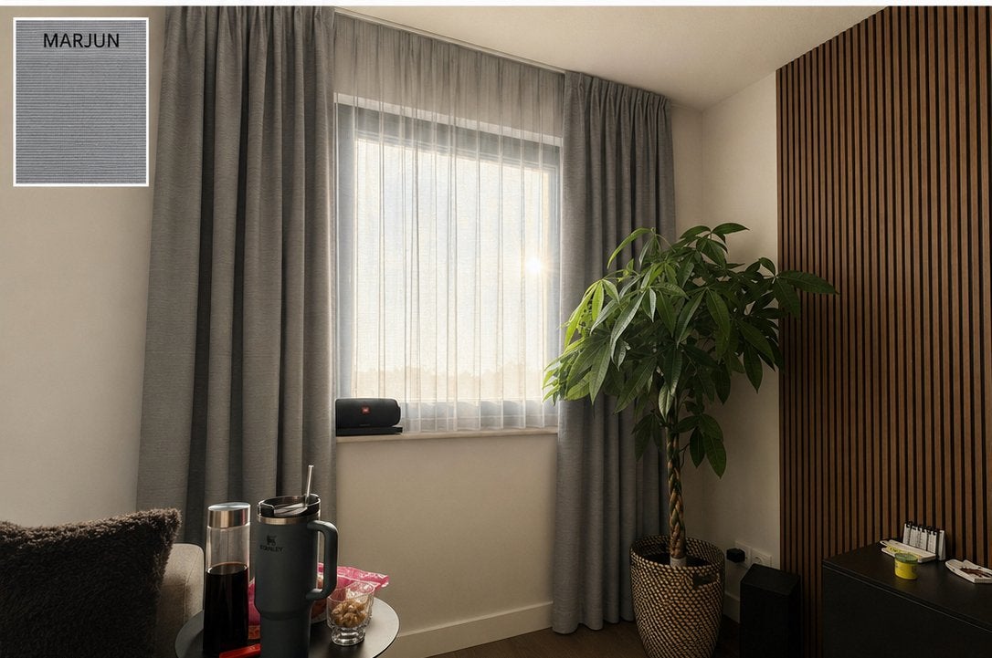 Nieuwe IKEA MARJUN verduisterende gordijnen - Grijs, Ophalen, Verduisterend, Nieuw, Gordijn