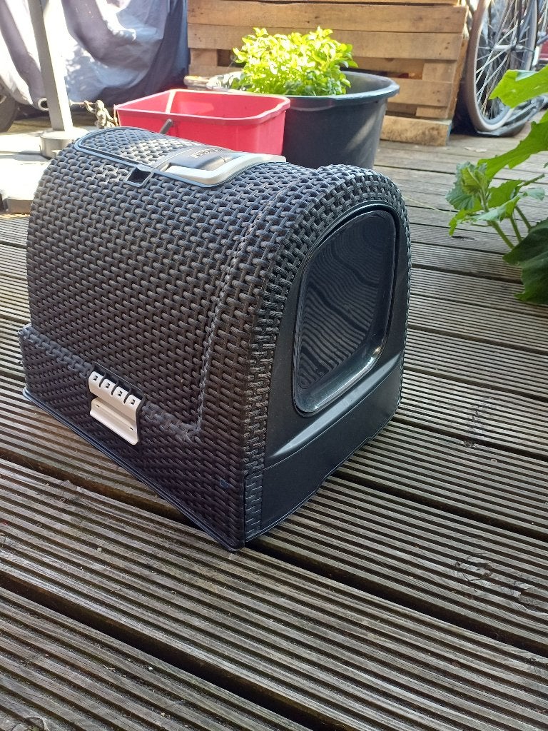 kattenbak curver, Ophalen, Gebruikt, Gesloten