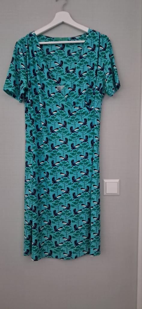 Jurk Bakery Ladies maat L, Blauw, Maat 42/44 (L), Ophalen of Verzenden, Zo goed als nieuw