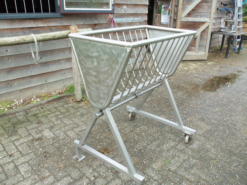 Roest vrij stalen paarden/pony ruif, Dieren en Toebehoren, Ophalen, Zo goed als nieuw