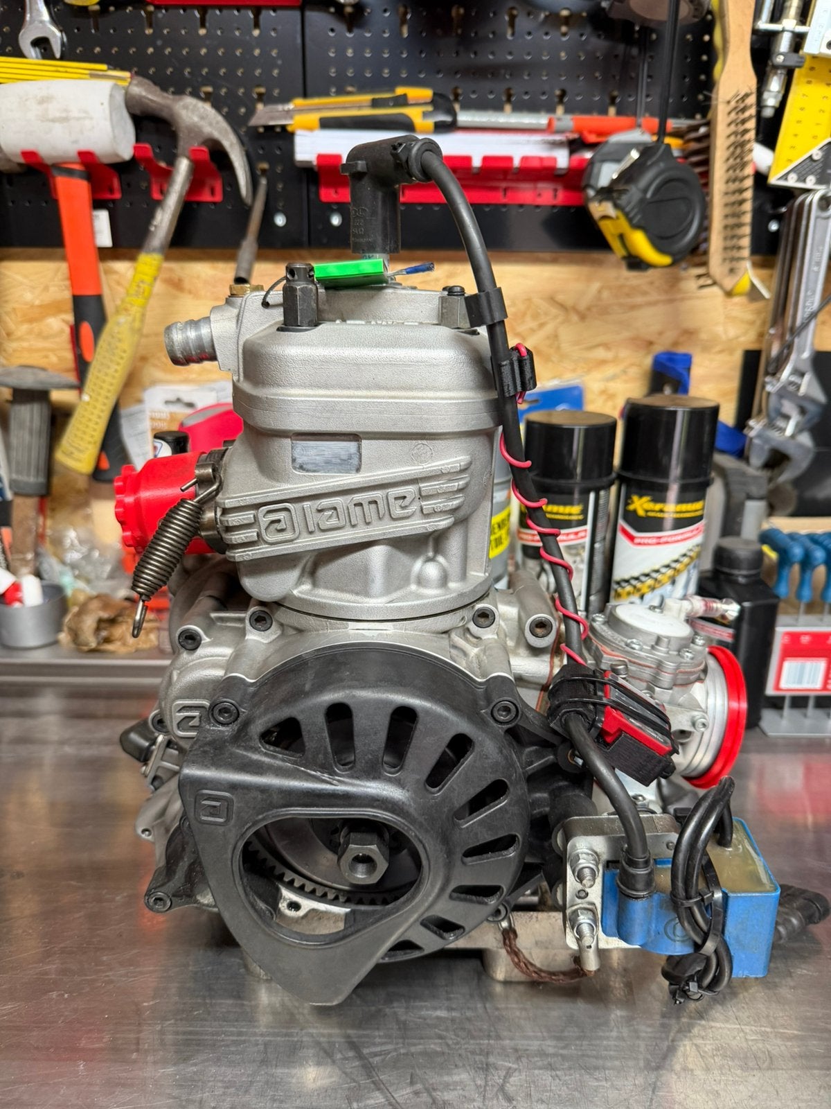 Iame x30 kartmotor, Sport en Fitness, Ophalen, Zo goed als nieuw, Kart