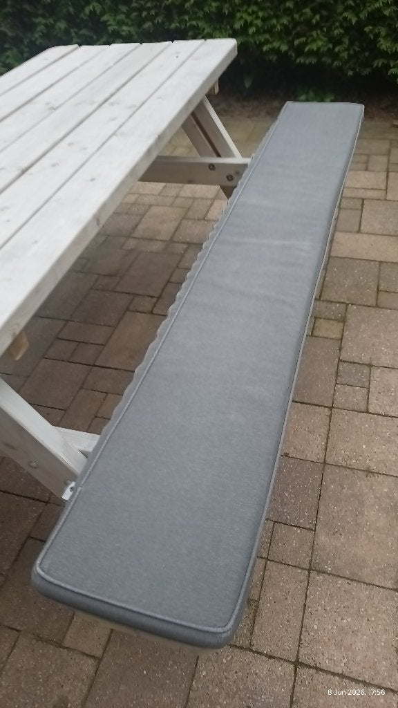 Picknick tafel, Tuin en Terras, Ophalen, Zo goed als nieuw, Rechthoekig, Hout