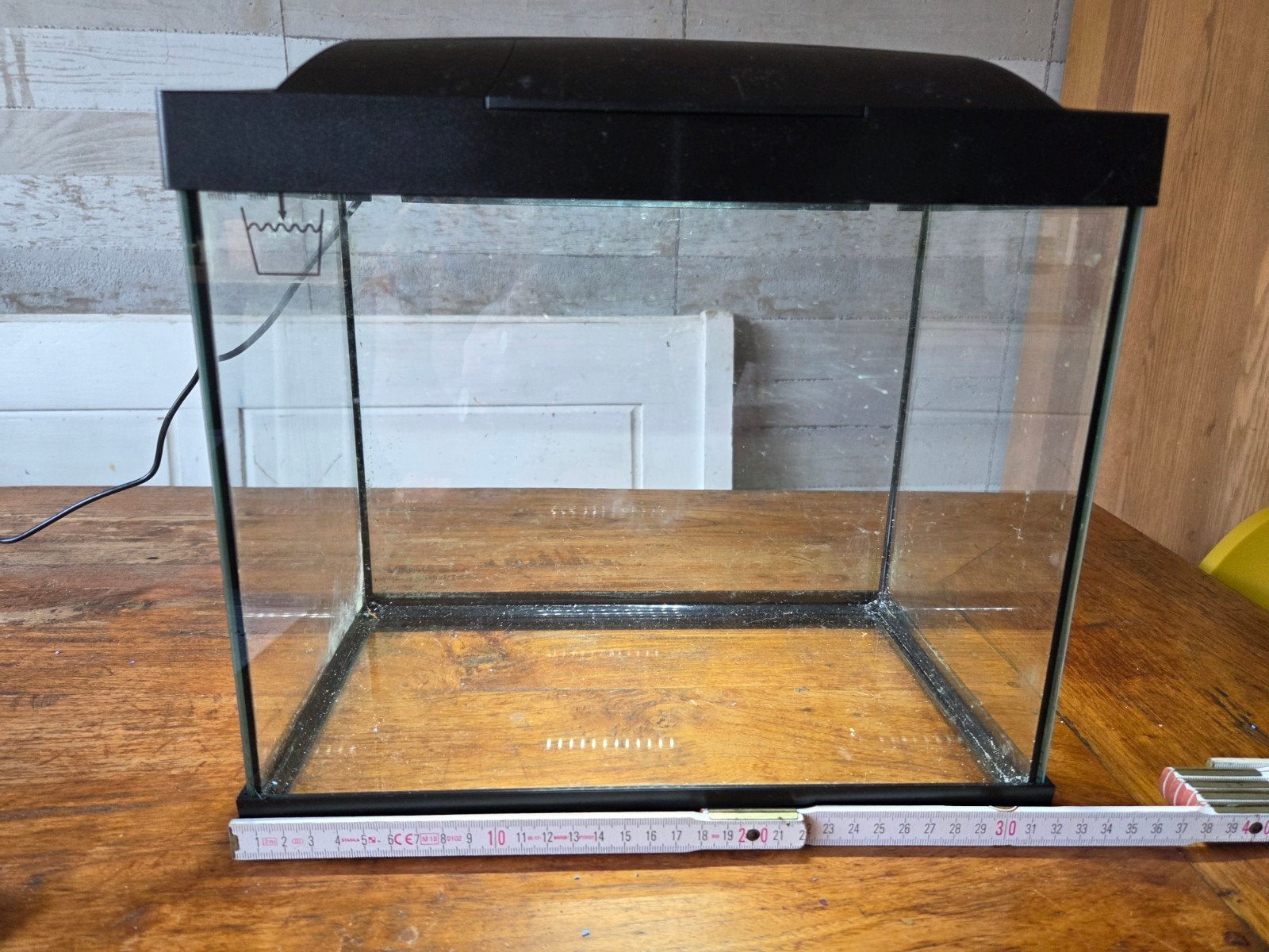 Aquarium met toebehoren, Ophalen of Verzenden, Leeg aquarium