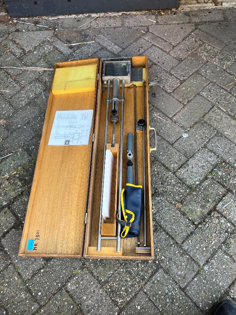 Eijkelkamp penetrograaf, Ophalen, Gebruikt