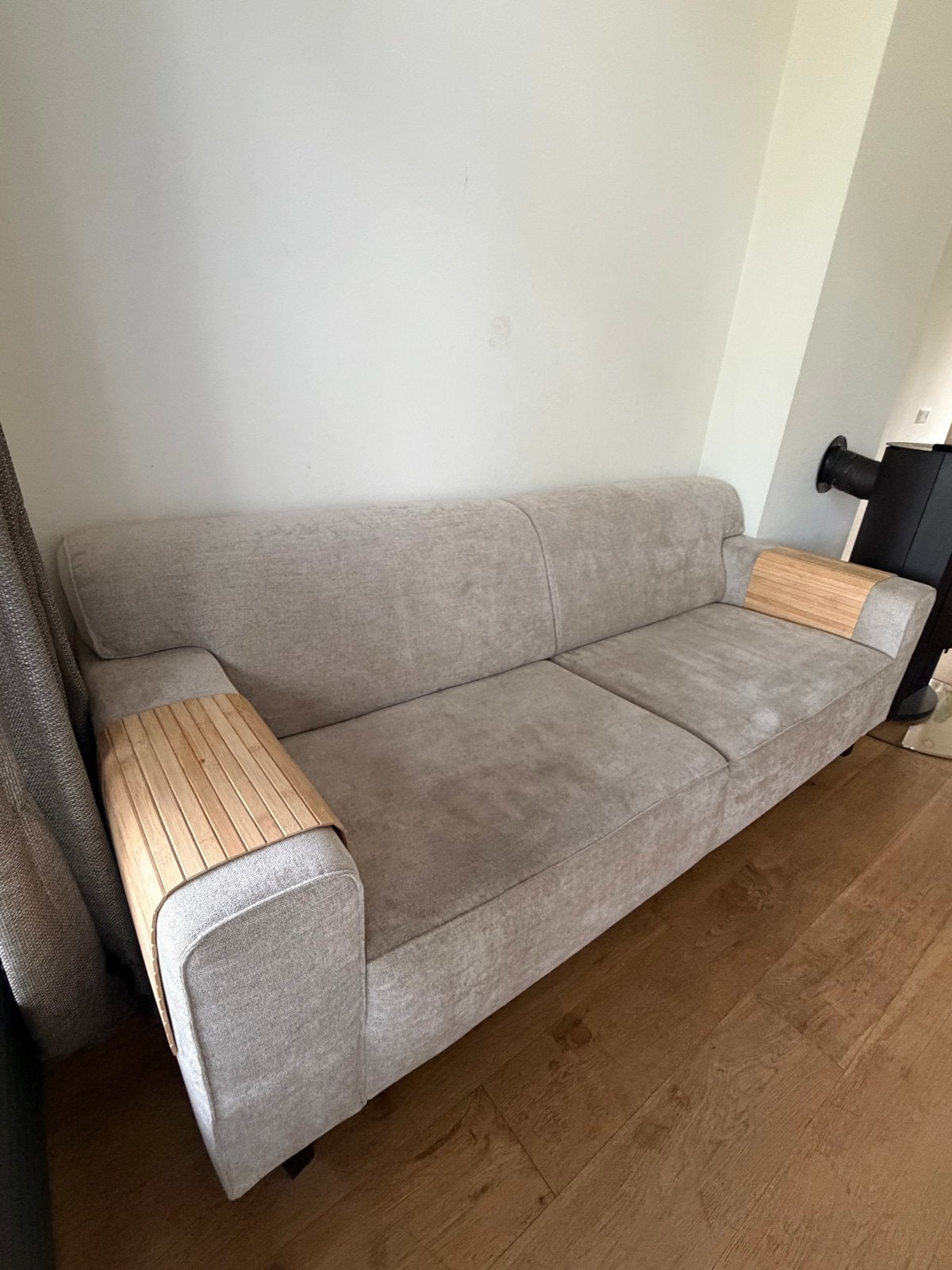 Heerlijk zittende 2,5-zits bank van LOODS 5 - Beige, Ophalen, Gebruikt, Driepersoons, 75 tot 100 cm