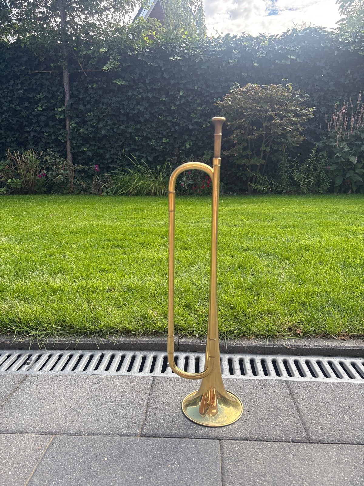 Baroktrompet 55cm, Ophalen of Verzenden, Gebruikt, Overige typen