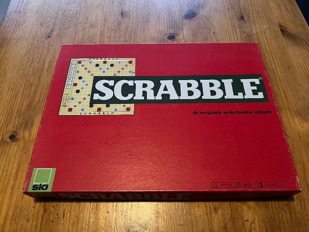 Scrabble Nederlandse Uitgave - Plastic plankjes, Ophalen, Gebruikt