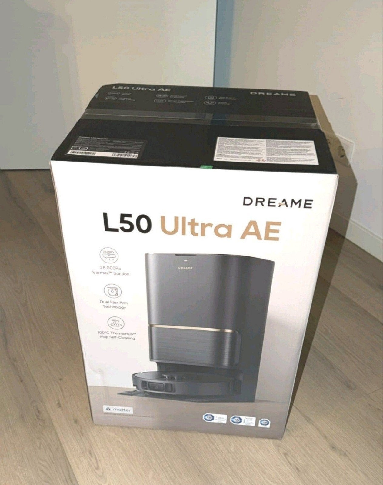 Nieuwe Dreame L50 Ultra AE Robotstofzuiger + dweilfunctie, Ophalen of Verzenden, Nieuw, Robotstofzuiger