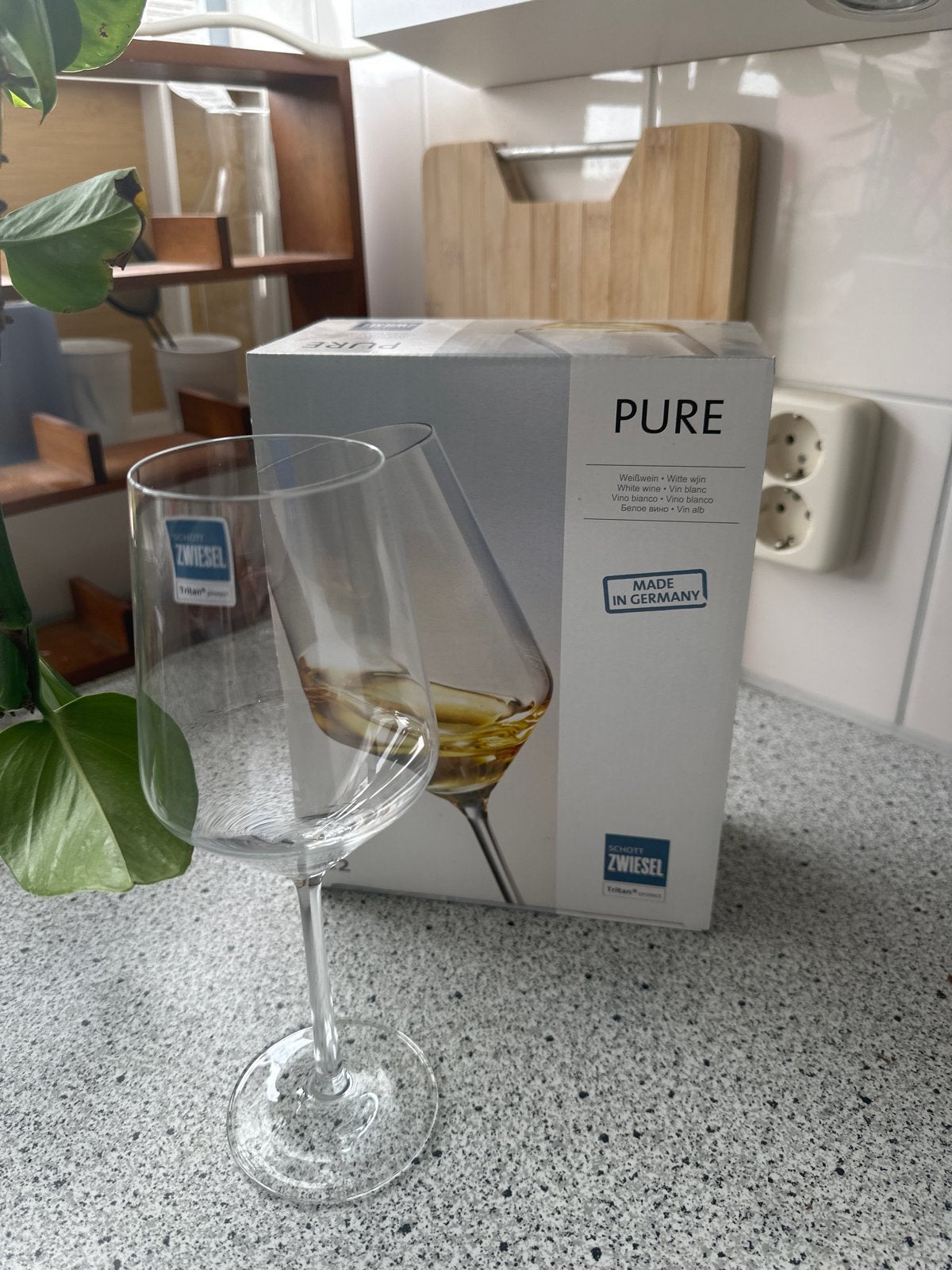 6x Zwiesel Pure witte wijnglazen - Nieuw en ongebruikt, Glas of Glazen, Overige merken, Nieuw, Ophalen of Verzenden