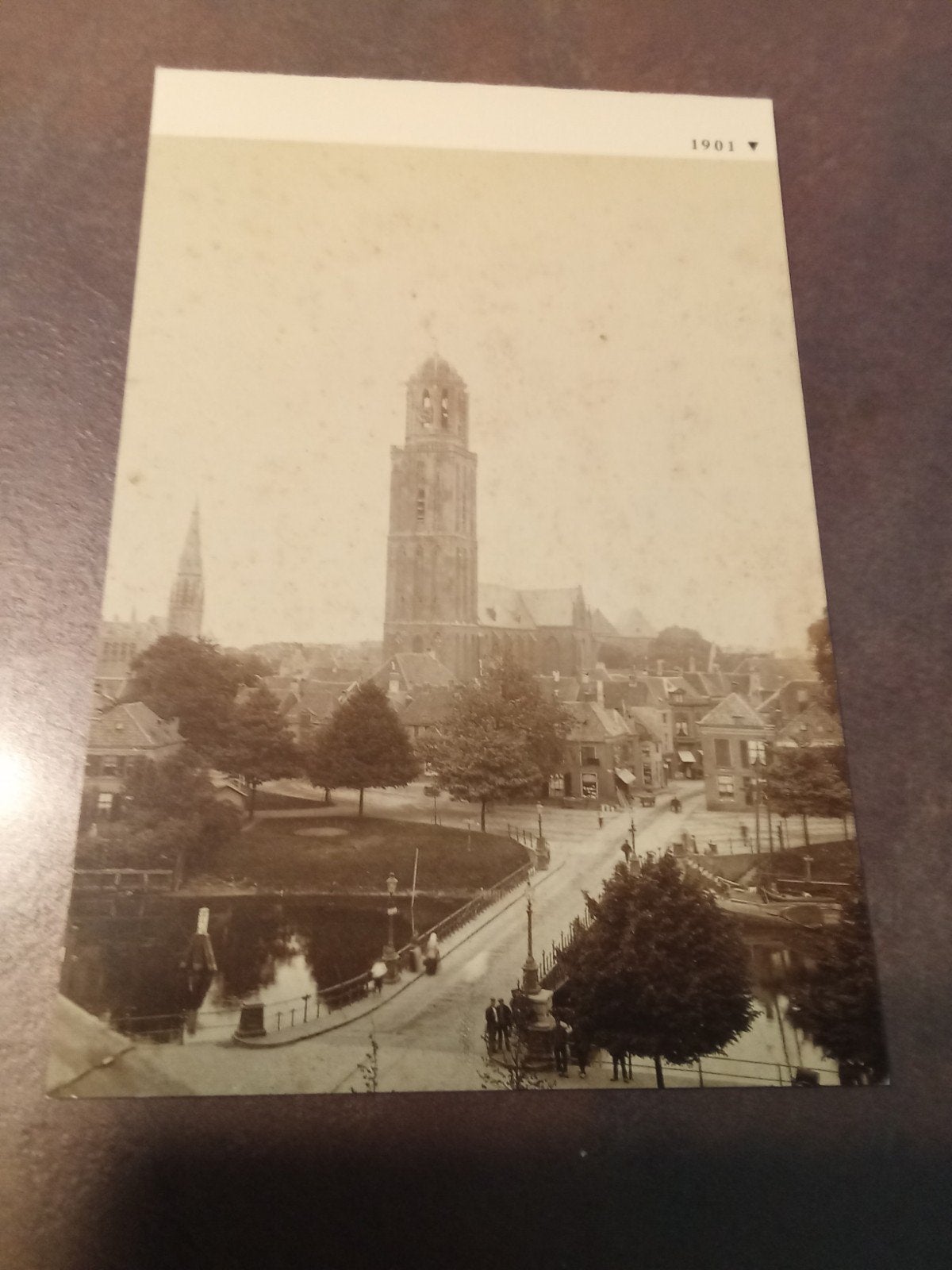 Historische afbeelding van de Peperbus te Zwolle 1901, Ophalen of Verzenden, Gebruikt