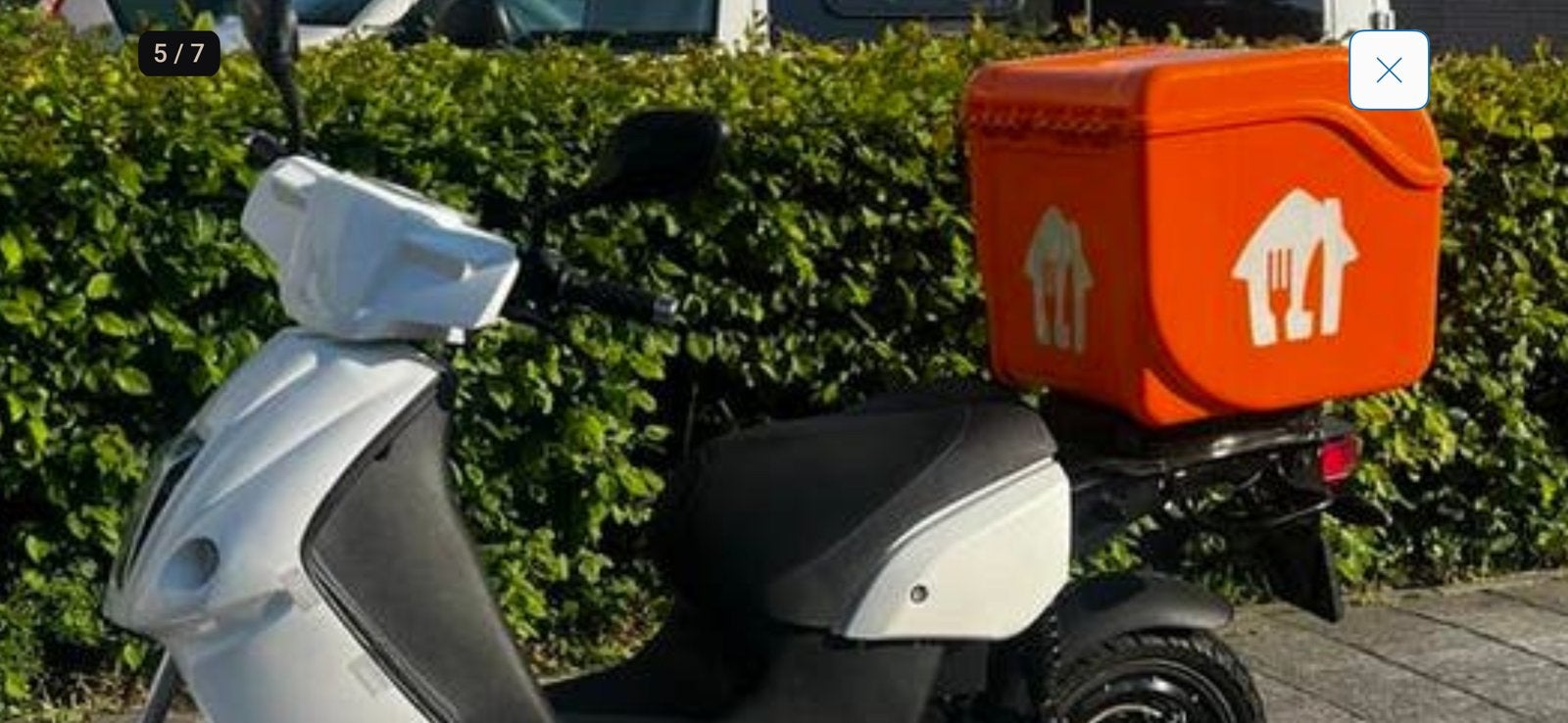Pizza box/bezorgbox, Fietsen en Brommers, Scooters | Overige merken, Ophalen of Verzenden, Zo goed als nieuw, Benzine
