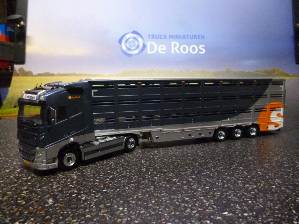 WSI Volvo FH4 Schuttert met certificaat, Hobby en Vrije tijd, Modelauto's | 1:50, Ophalen of Verzenden, Nieuw, Bus of Vrachtwagen