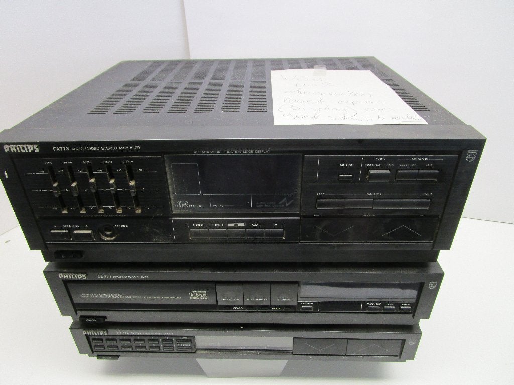 Philips complete set bestaande uit:, Ophalen of Verzenden, Niet werkend