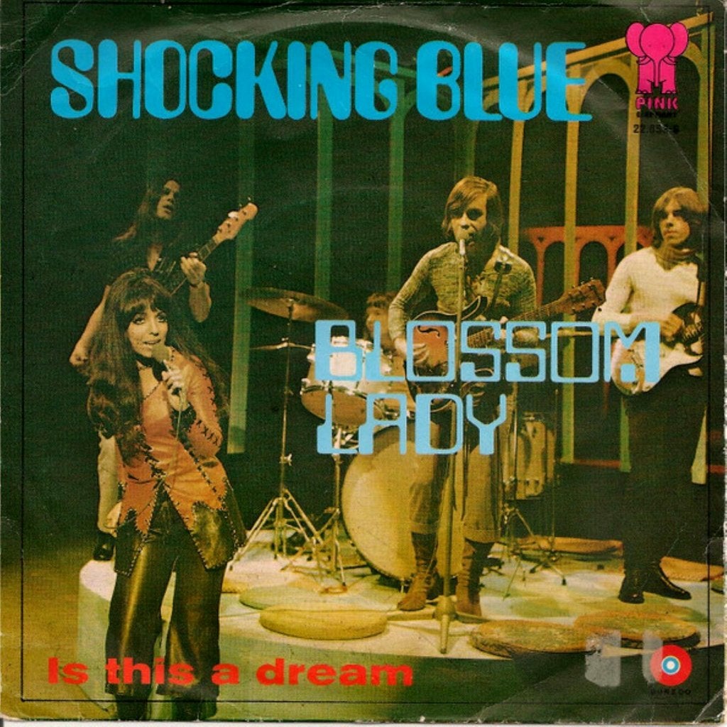 435 Shocking Blue - Blossom lady (1971 - kopie hoes), Ophalen of Verzenden, Gebruikt, 7 inch, Pop