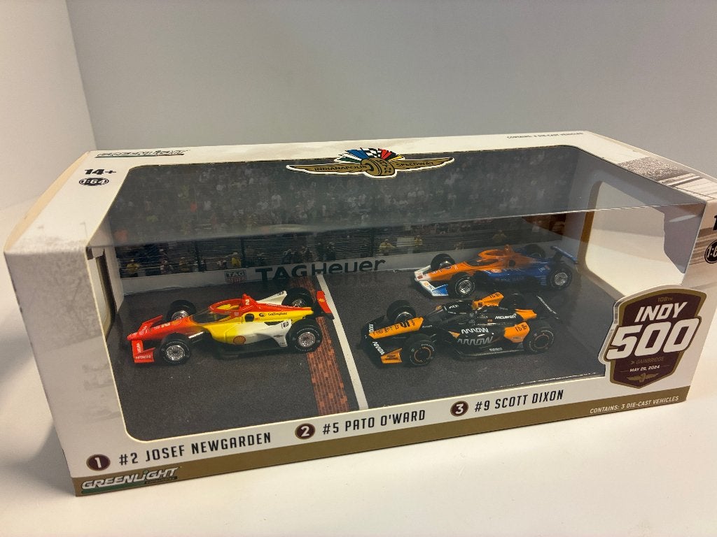89159: Indycar Podium - Newgarden/O'ward/Dixon - Indycar '24, Auto, Nieuw, Ophalen of Verzenden, Bachsatztstr. 54 D 72131 Ofterdingen, Germany