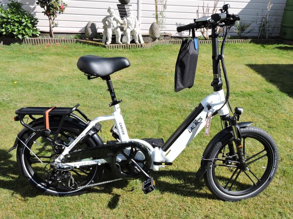 Nieuwe Lacros Canter C400 elektrische vouwfiets km stand 6,7, Fietsen en Brommers, 20 inch of meer, Versnellingen, Nieuw, Totaal opvouwbaar