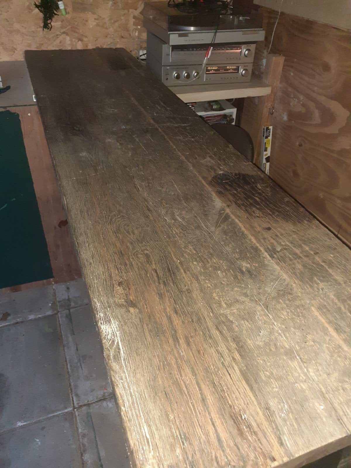 Robuust houten barblad - Ideaal voor thuisbar, Ophalen