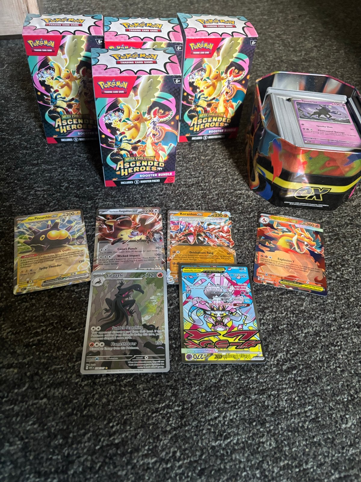 Ascendes Heroes bulk, reverse holos’s, ex kaartjes en meer, Ophalen of Verzenden, Zo goed als nieuw, Meerdere kaarten