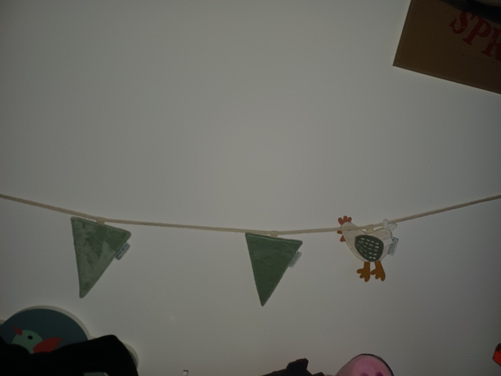 Little Dutch vlaggenlijn kip en schaap, Kinderen en Baby's, Kinderkamer | Inrichting en Decoratie, Ophalen of Verzenden, Zo goed als nieuw
