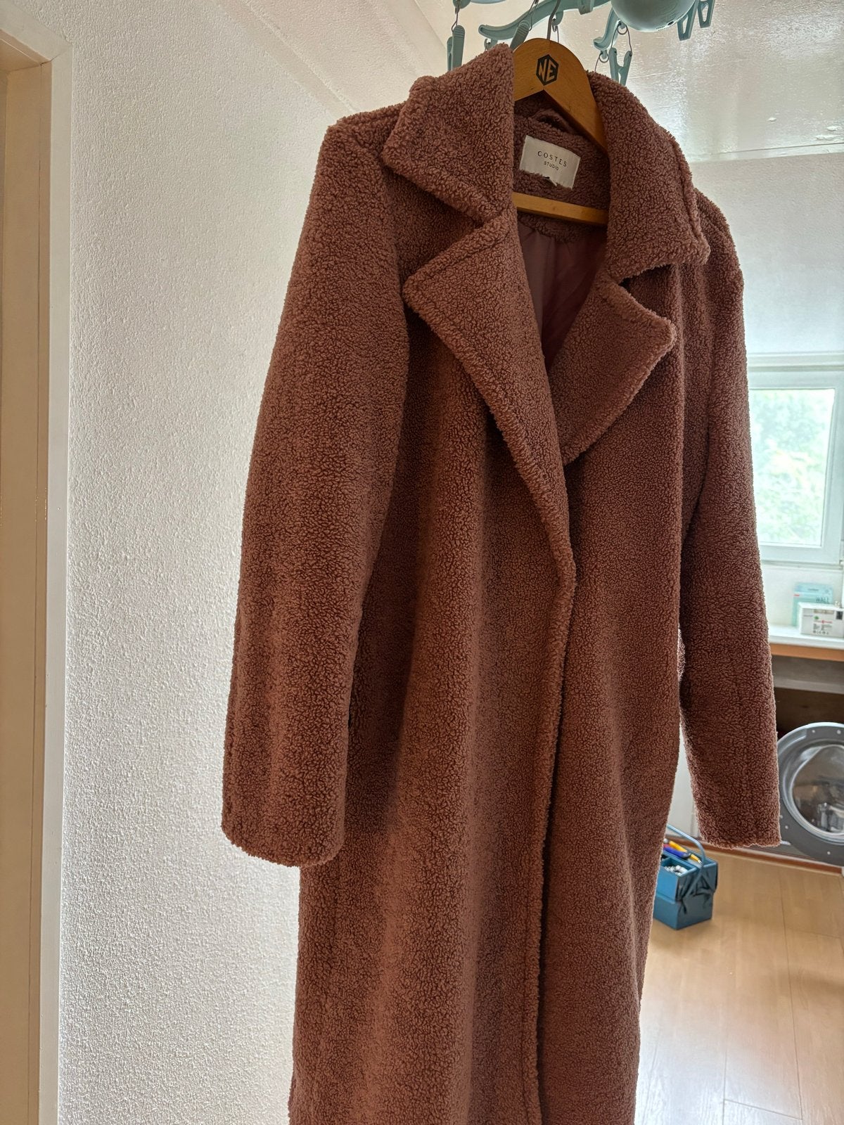 Costes Studio Teddy Jas Maat 40 - Zo goed als nieuw, Ophalen, Zo goed als nieuw, Maat 38/40 (M), Roze