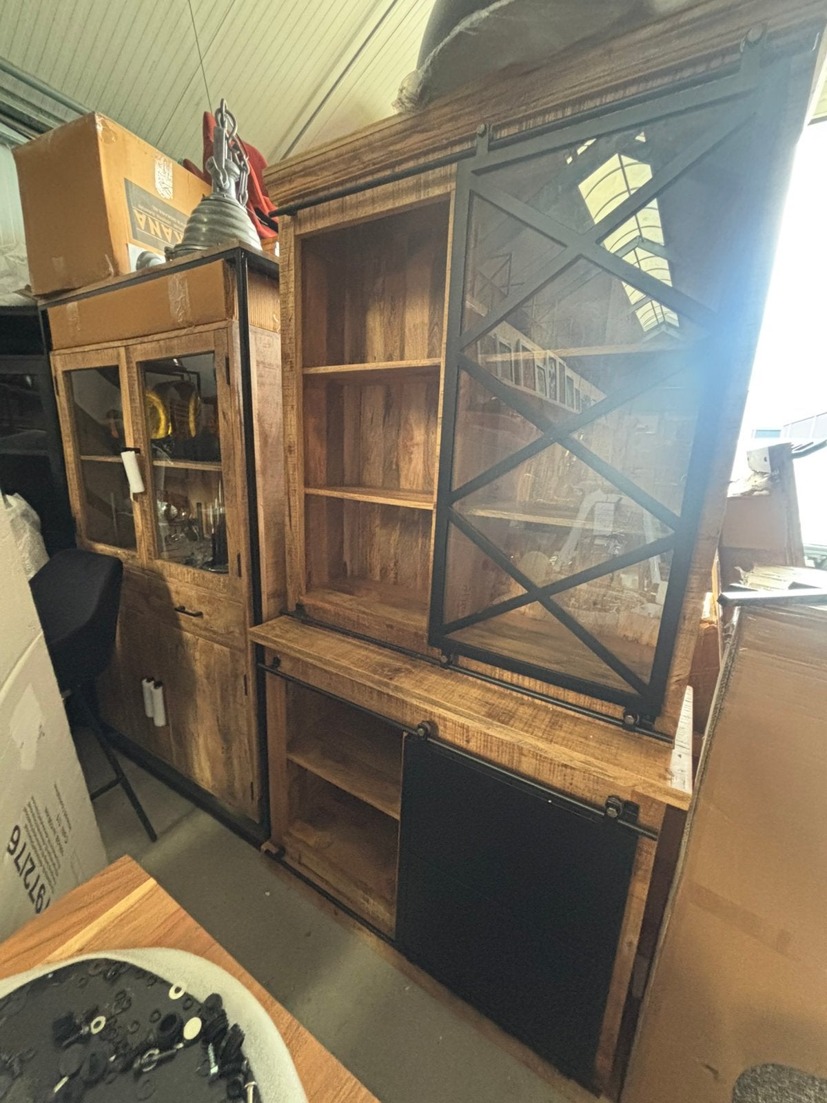 Kast, Huis en Inrichting, Kasten | Buffetkasten, 100 tot 150 cm, 200 cm of meer, Ophalen of Verzenden, Zo goed als nieuw