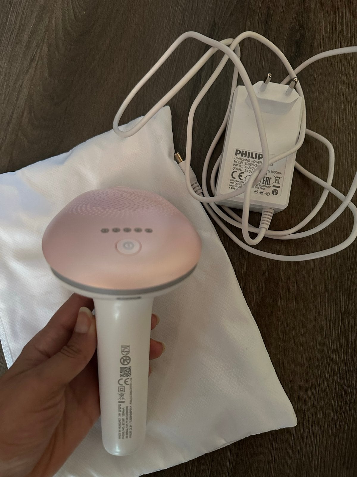 Philips Lumea IPL Laser Ontharingsapparaat, Ophalen, Zo goed als nieuw, Scheren en Epileren
