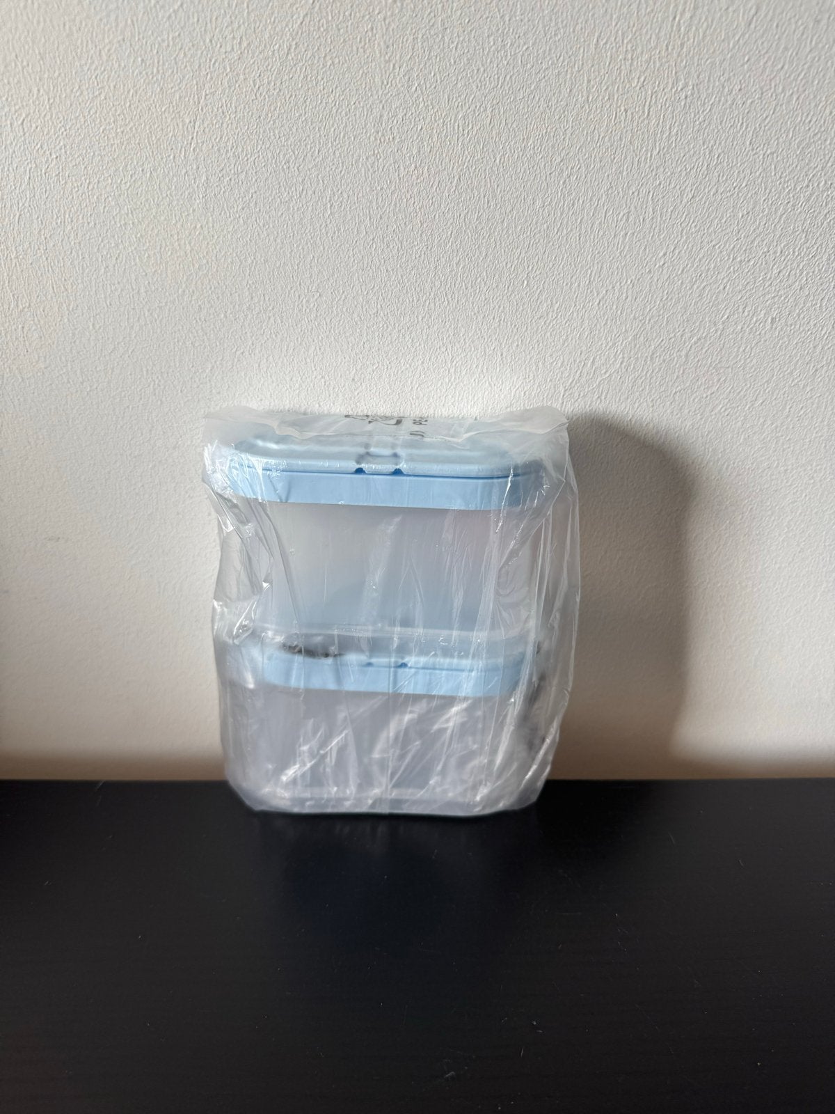 Tupperware kruidenovaaltjes 120 ml, Bewaardoos, Blauw, Nieuw, Luchtdicht
