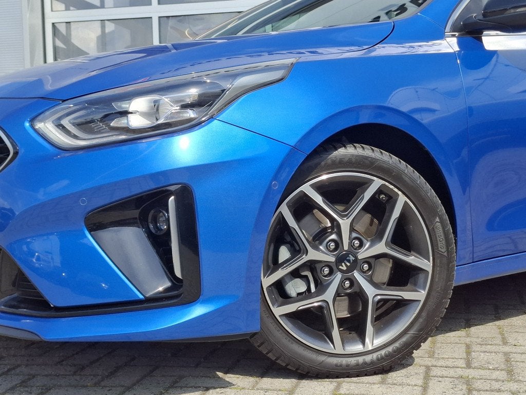 Kia Ceed Sportswagon 1.5 T-GDi MHEV GT-Line Edition | Naviga, Stof, 4 cilinders, Blauw, 1337 kg