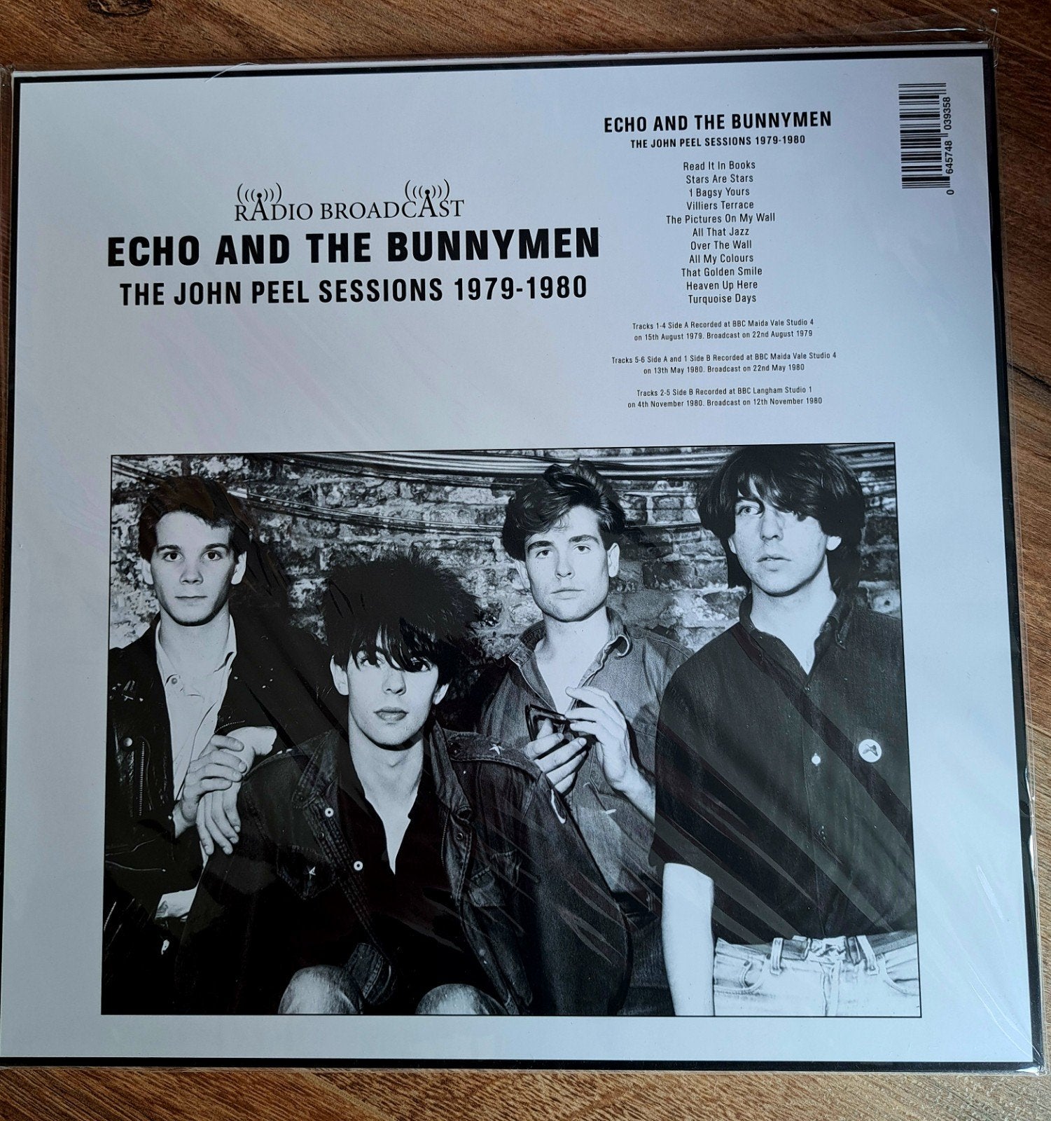 Echo and the Bunnymen - The John Peel Sessions 1979-1980 LP, LP, Geseald, Ophalen of Verzenden, 12 inch