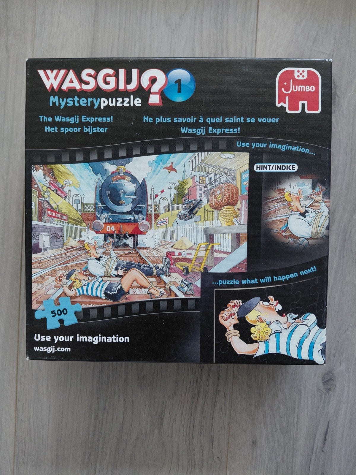 WasGij puzzel 500 stukjes, Ophalen, 500 t/m 1500 stukjes, Zo goed als nieuw