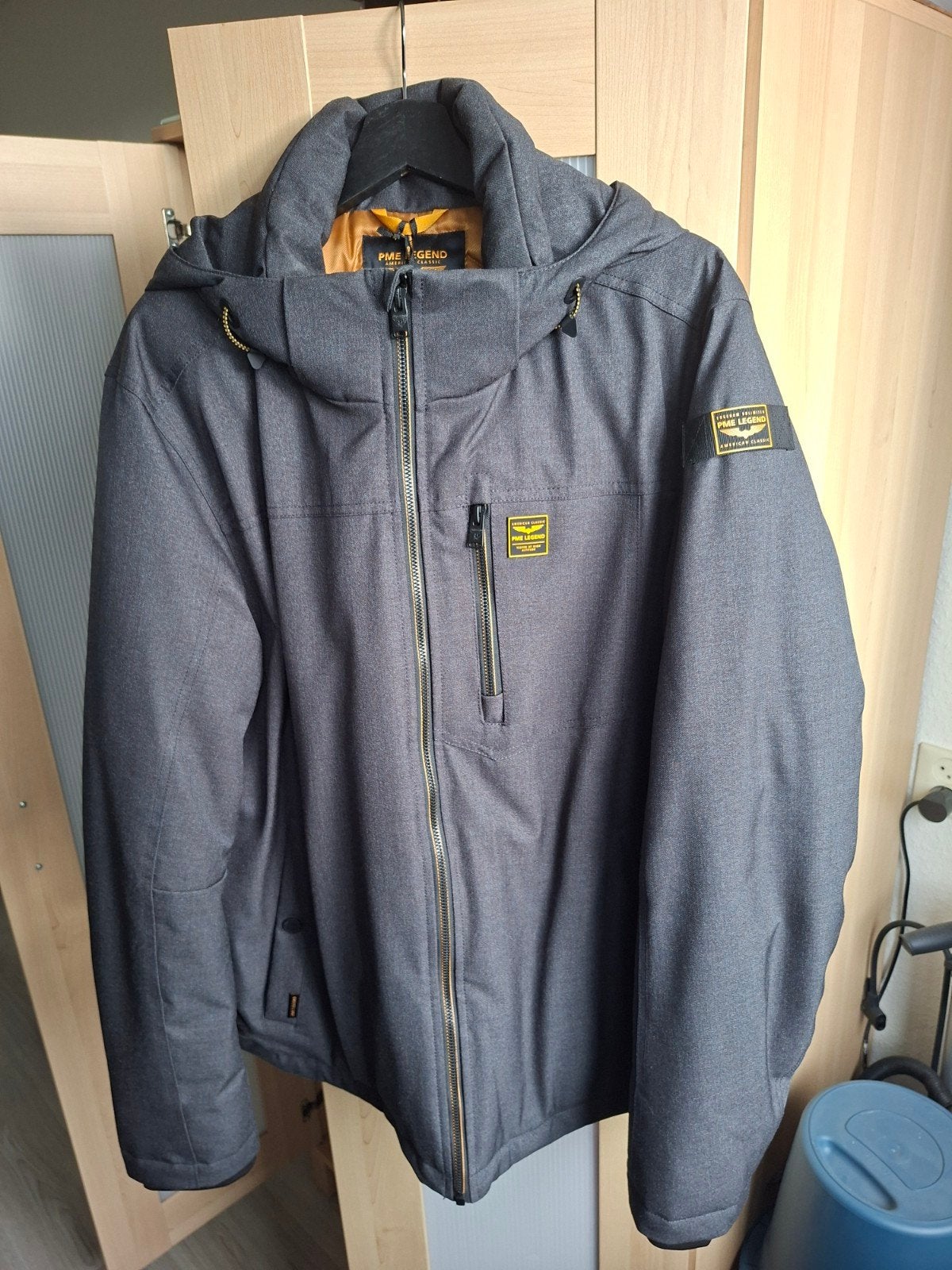 nieuwe grijze pme Legend winter jas maat xl zie foto's, Kleding | Heren, Ophalen of Verzenden, PME Legend, Grijs, Maat 56/58 (XL)