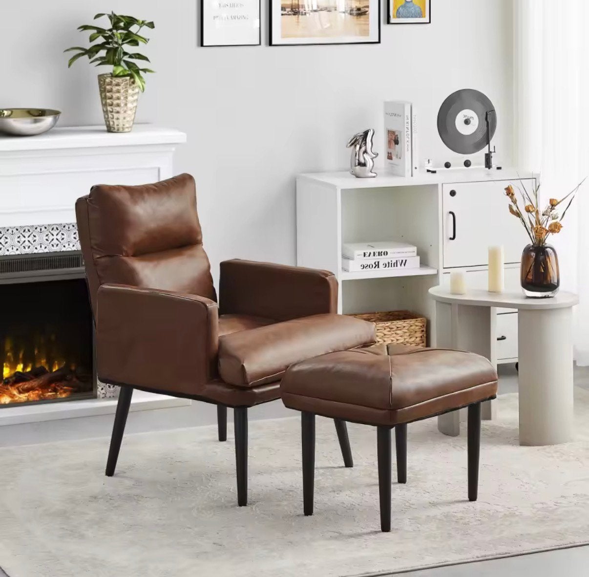 2 Fauteuils NIEUW IN DOOS Met Voetenbank Verstelbaar Relax, Ophalen, Nieuw