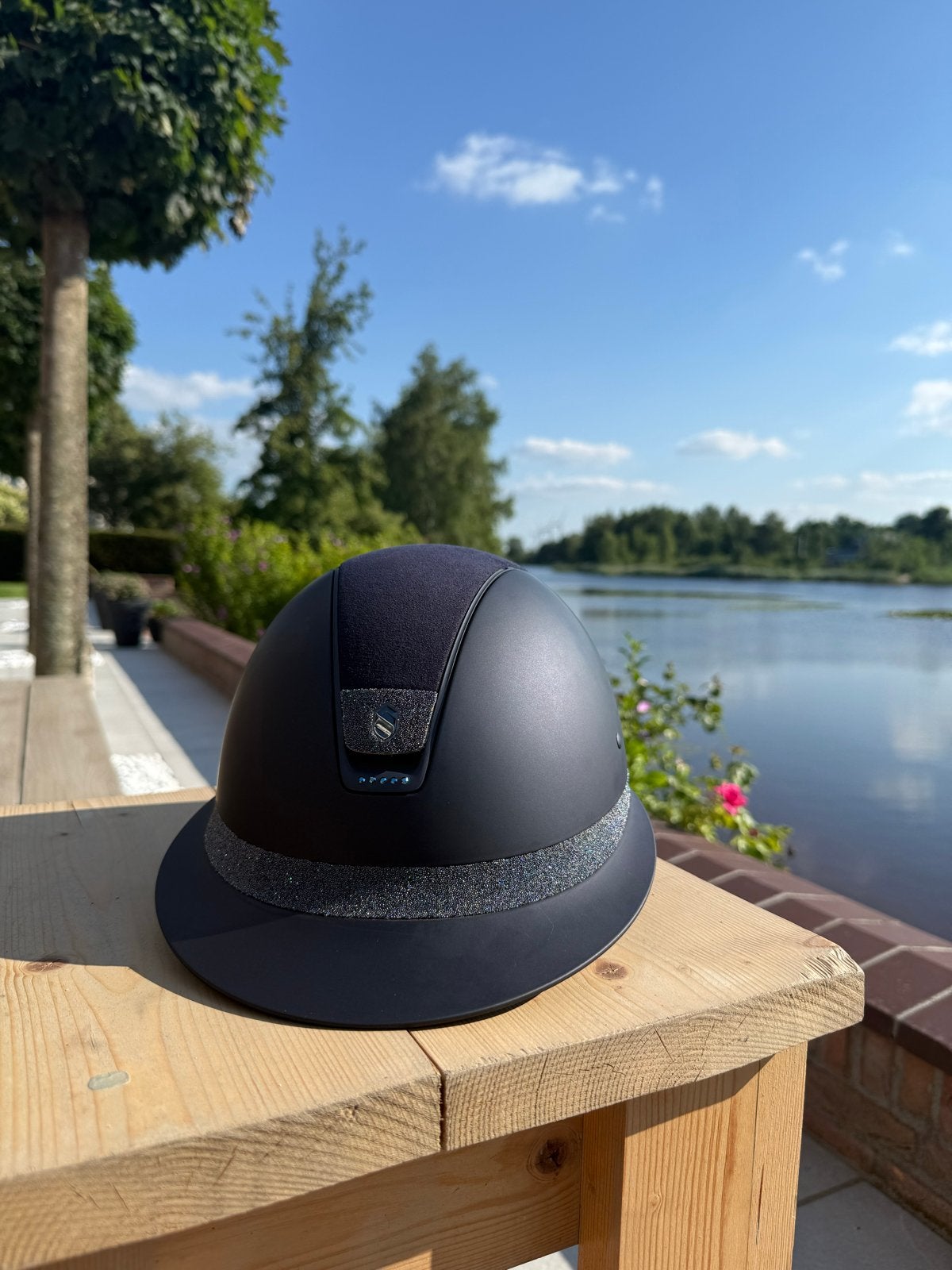 Samshield Miss Shield cap schaal M, Ophalen of Verzenden, Zo goed als nieuw, Dressuur