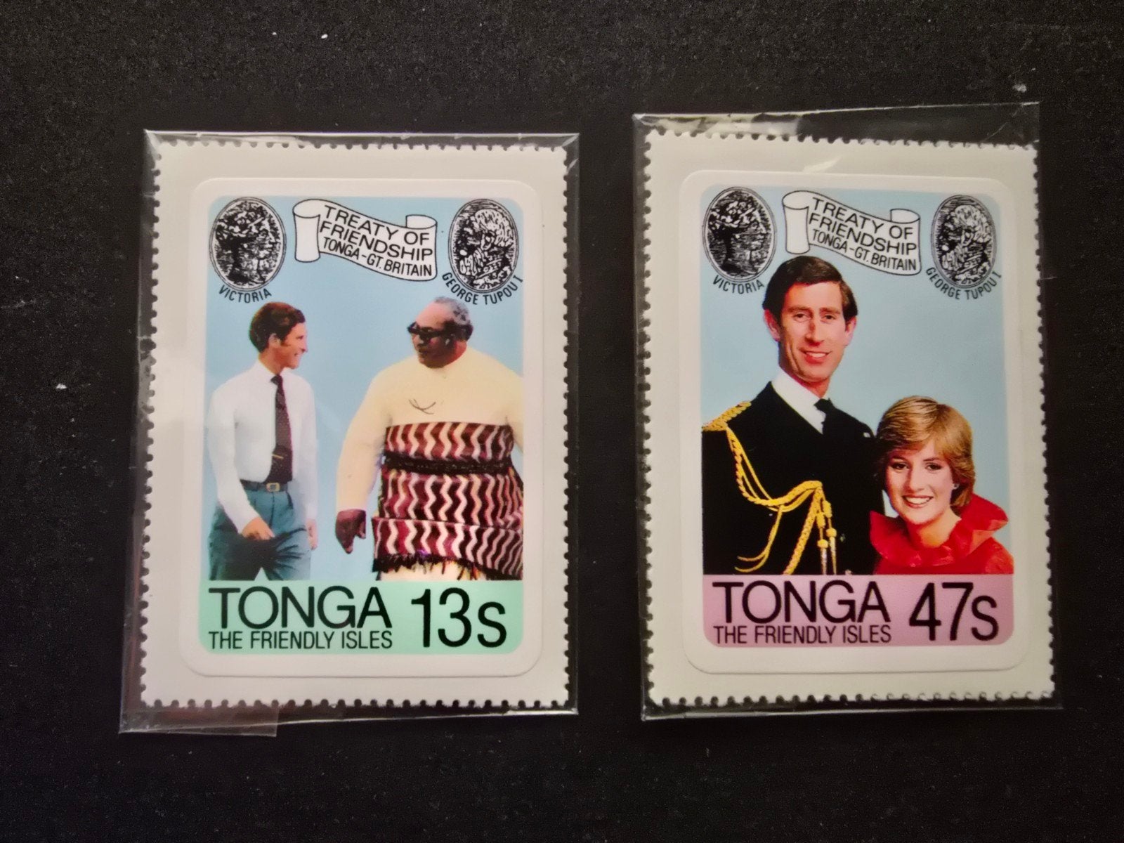 Postzegels Tonga 1981 - Prins Charles en Diana, Postzegels en Munten, Ophalen of Verzenden, Postfris