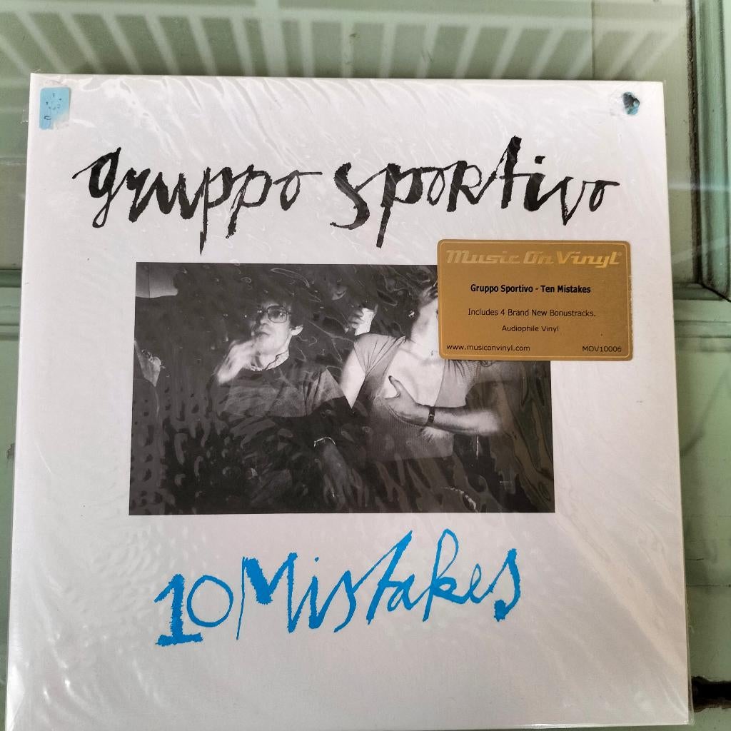 Gruppo Sportivo - 10 MISTAKES - 2X10'' VINYL, Cd's en Dvd's, Vinyl | Rock, Ophalen of Verzenden, Nieuw in verpakking, 10 inch