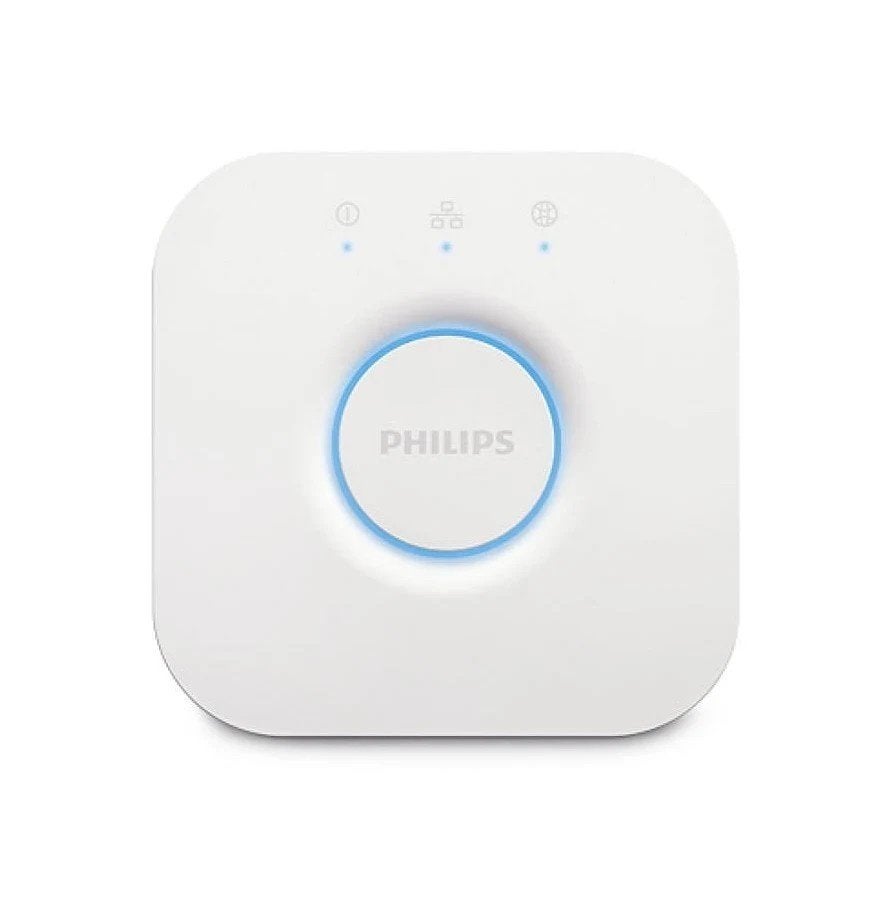 Philips Hue Bridge 2.1 + Voeding + Netwerkkabel, Ophalen of Verzenden, Zo goed als nieuw
