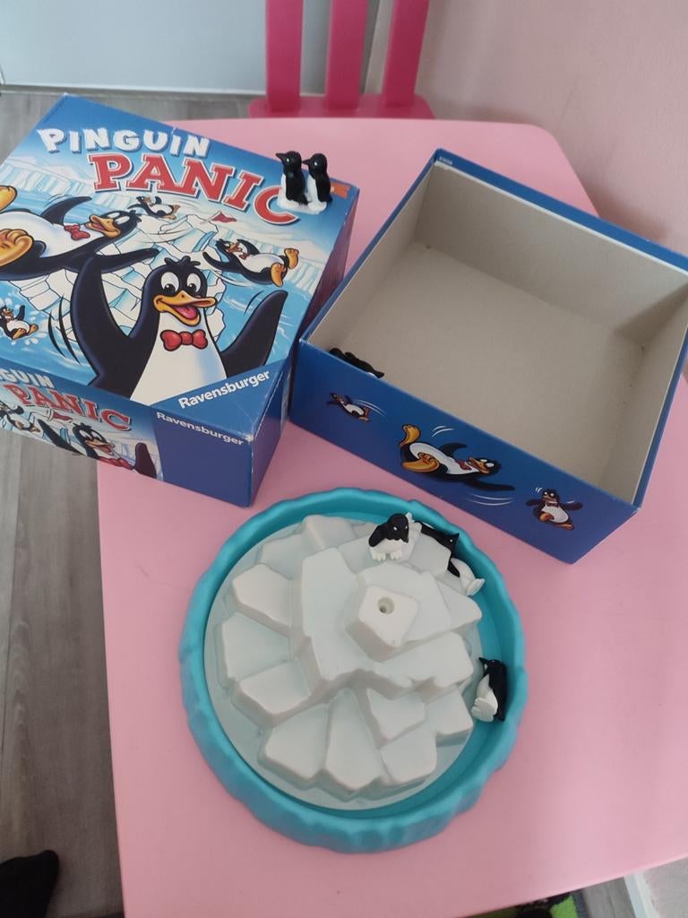 Pinguïn Paniek Ravensburger - Leuk familiespel, Vijf spelers of meer, Ophalen of Verzenden, Gebruikt, Ravensburger