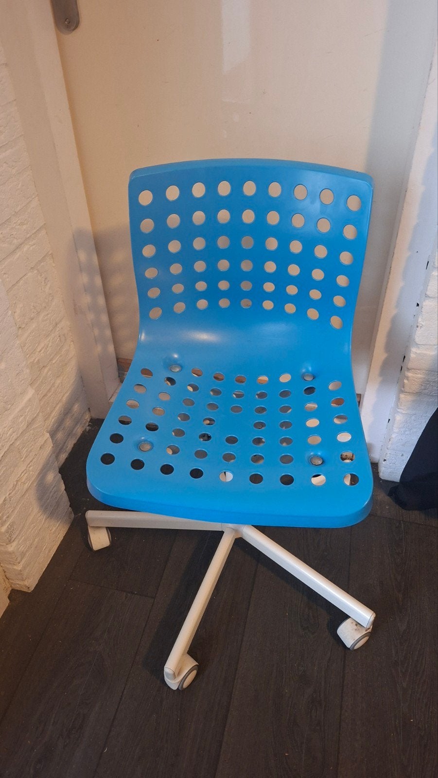 Kinder bureaustoel, Ophalen of Verzenden, Gebruikt, Blauw
