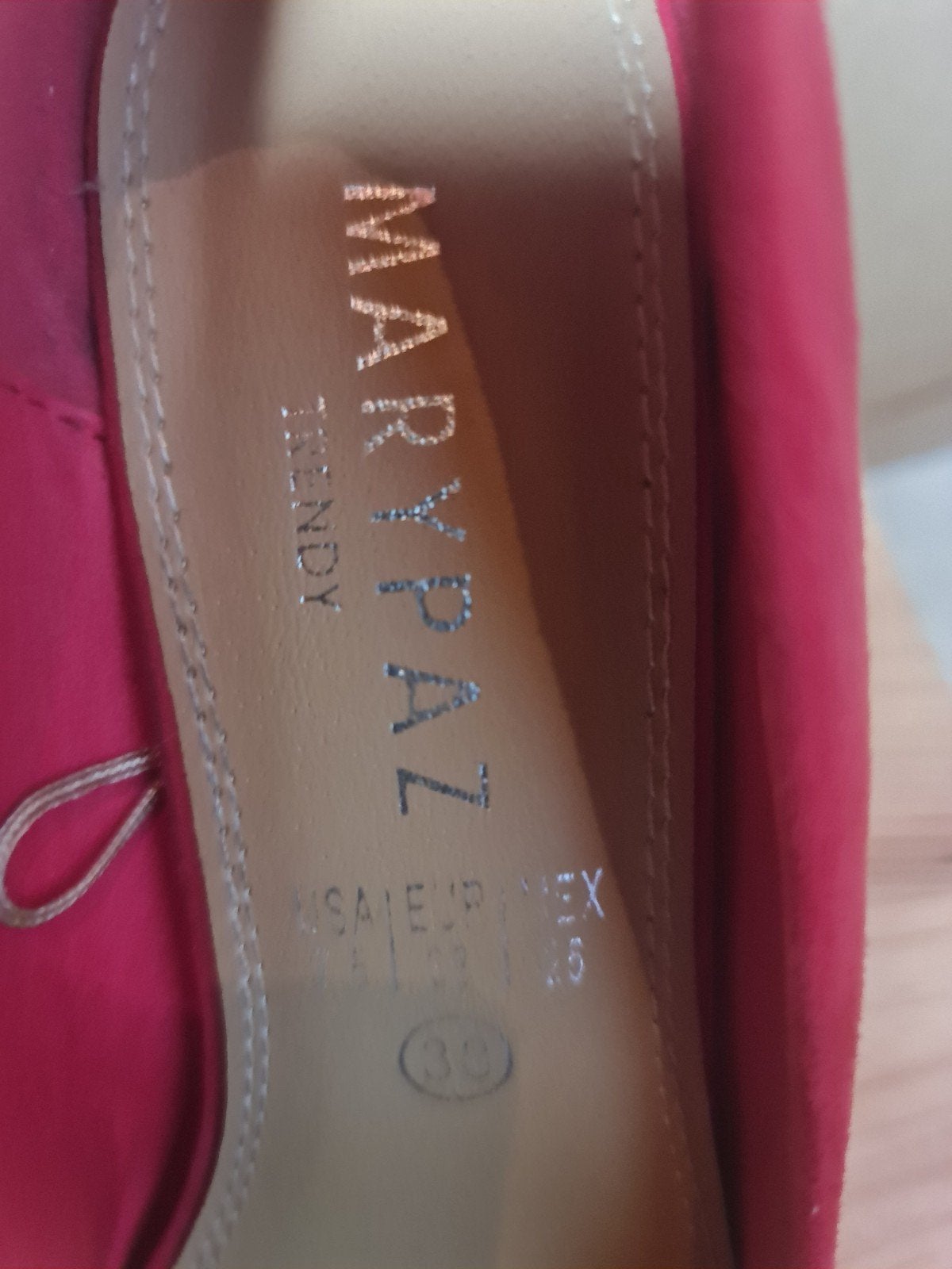 Rode Marypaz Trendy Pumps - Maat 38, Kleding | Dames, Pumps, Marypaz Trendy, Ophalen of Verzenden, Gedragen