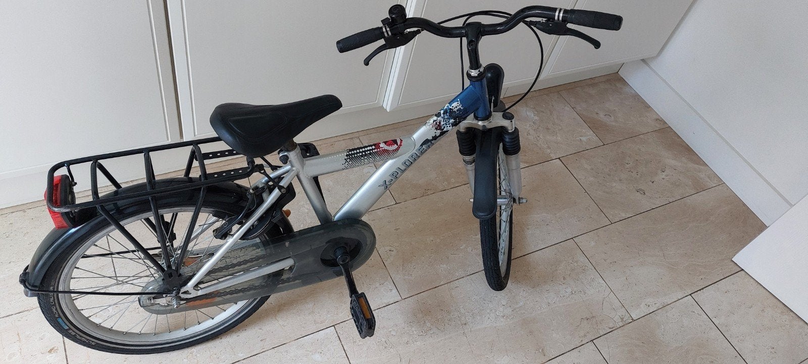 Loeki X-plorer 20 inch kinderfiets - Netjes onderhouden, Ophalen, 20 inch of meer, Gebruikt, Velgrem