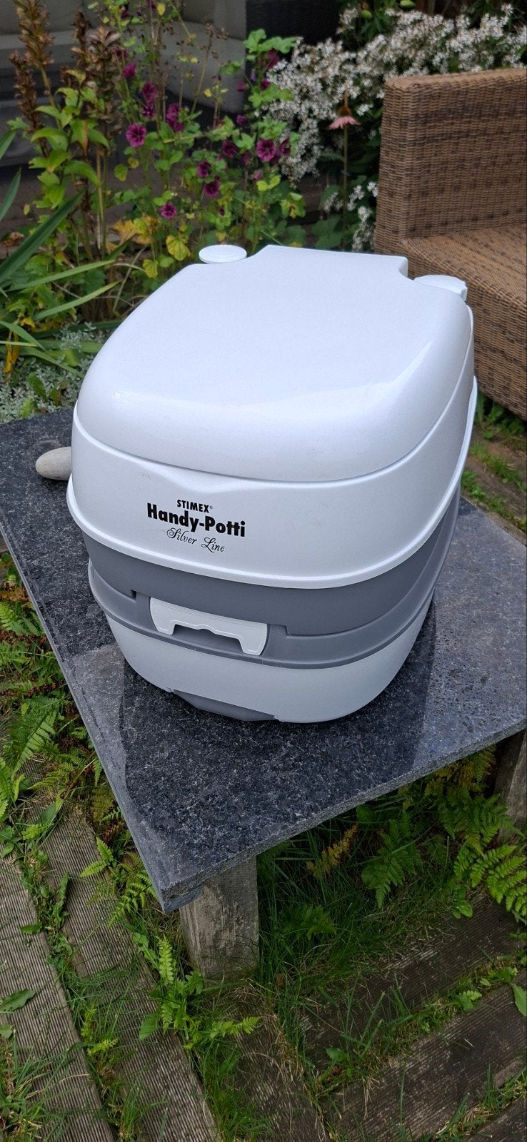 STIMEX chemische toilet 

Handy-Potti

Handy-Potti, Ophalen of Verzenden, Zo goed als nieuw