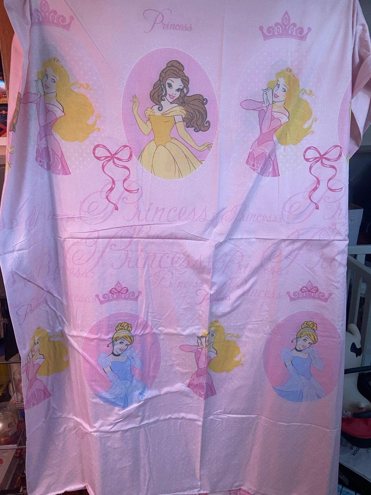 Dekbedovertrek Disney Princess - Roze, Gebruikt, Meisje, Dekbedovertrek, Ophalen of Verzenden