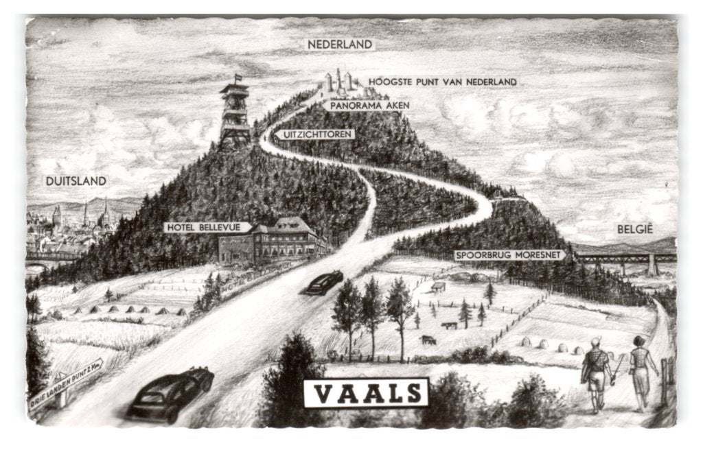 Vaals, Ophalen of Verzenden, 1960 tot 1980, Gelopen, Limburg