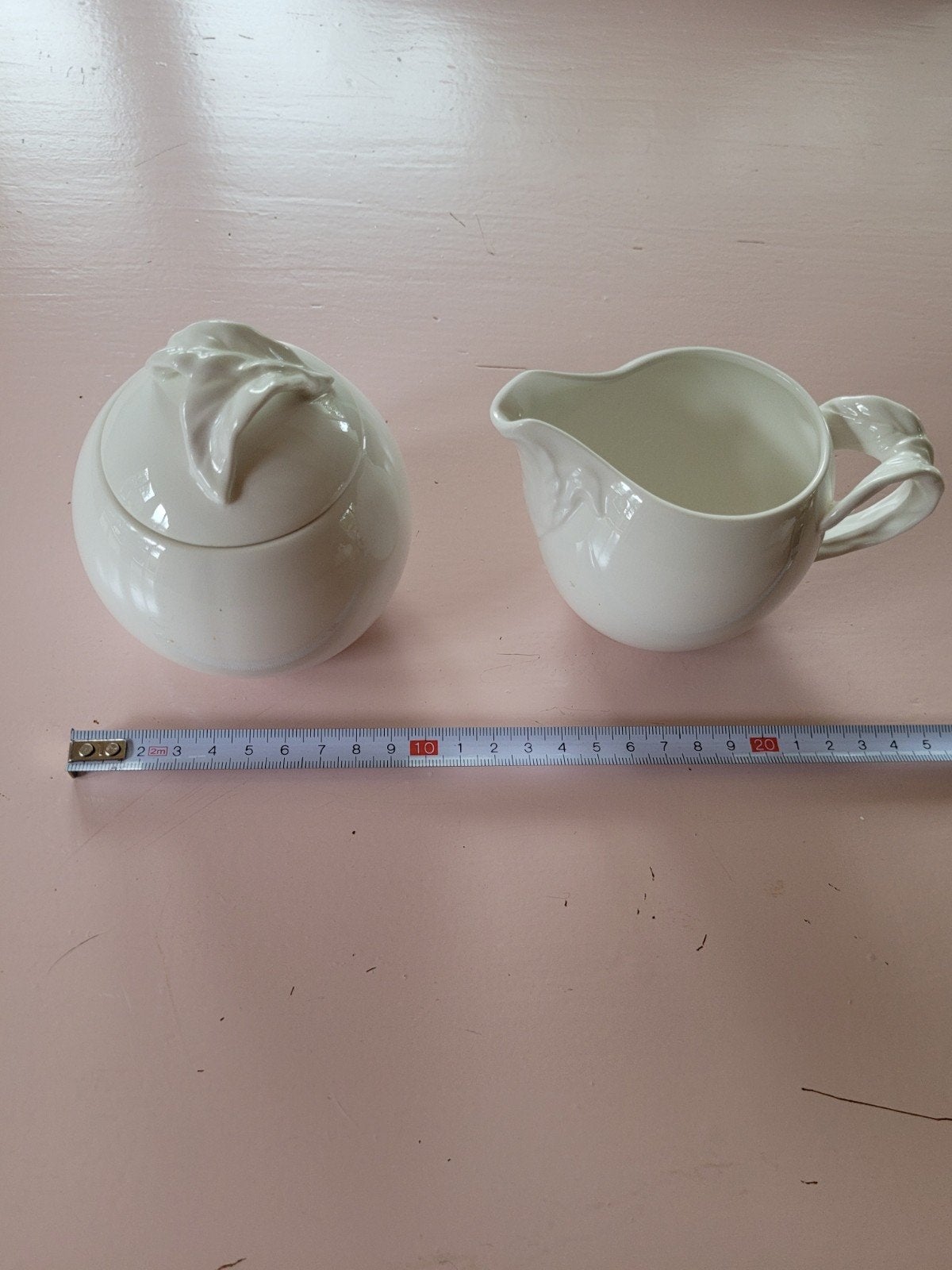 Villeroy & Boch Foglia suikerpot en melkkan, Klassiek, Villeroy & Boch, Nieuw, Ophalen of Verzenden
