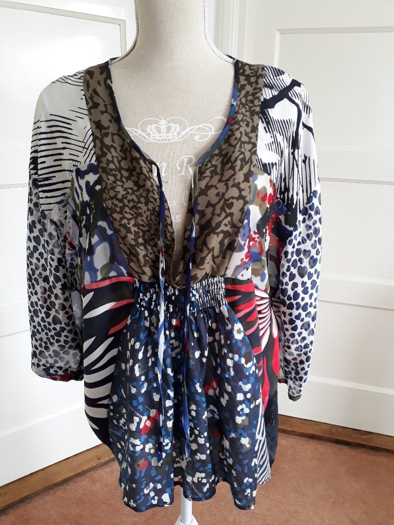Mooie blouse van DEPT     maat XL   (valt als maat 44), Dept, Verzenden, Zo goed als nieuw, Maat 42/44 (L)
